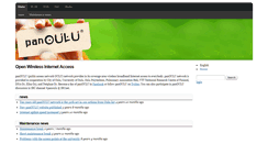 Desktop Screenshot of panoulu.net